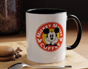 Taza de café inspirada en Disney de Mickey Mouse Coffee (11 oz)