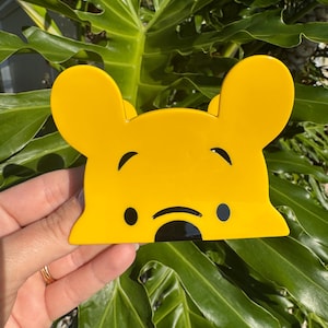 Winnie the Pooh Disney Inspired Hair Claw Clip