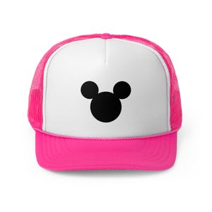 Cappello da camionista con testa di Topolino ispirato alla Disney, cappello da donna, cappello da donna, cappello da uomo