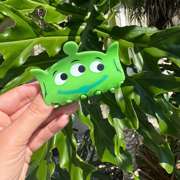 Pinza para el pelo inspirada en Toy Story Alien Disney