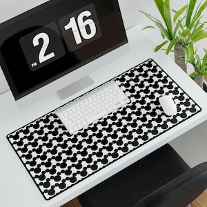 Mickey Head Disney Inspired Desk Mat Extra Large Desk Pad