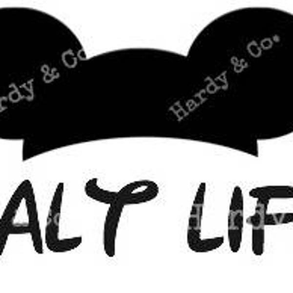 Walt Life PNG JPG Cut File