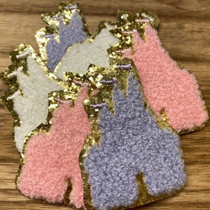 High Quality Disney Castle Chenille Iron On Patch, Castle Patch, Disney Patch, DIY Patch