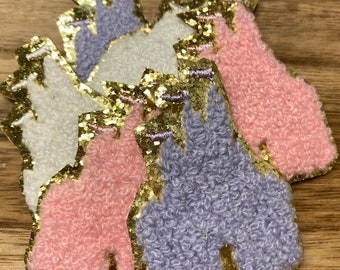 High Quality Disney Castle Chenille Iron On Patch, Castle Patch, Disney Patch, DIY Patch