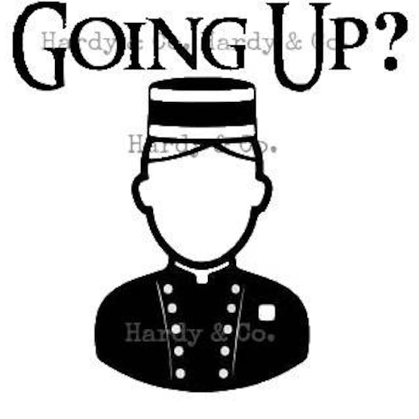 Going Up? Tower of Terror SVG PNG Image Cut File