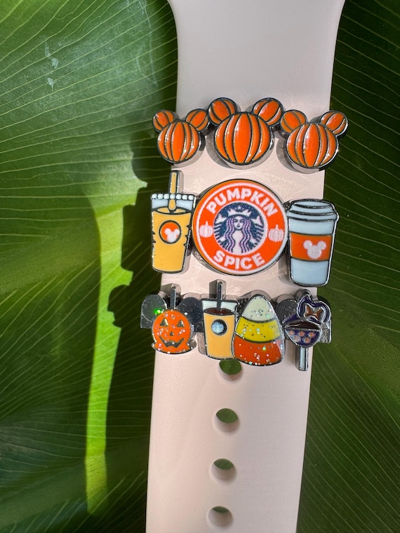 Halloween Disney Fall, Apple Watch charms, Disney Charms, Theme Park Charms, Magic Band Charms Disney Inspired