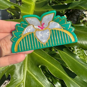 Mulan Disney Inspired Hair Claw Mini Clip