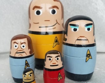 Star trek nesting dolls