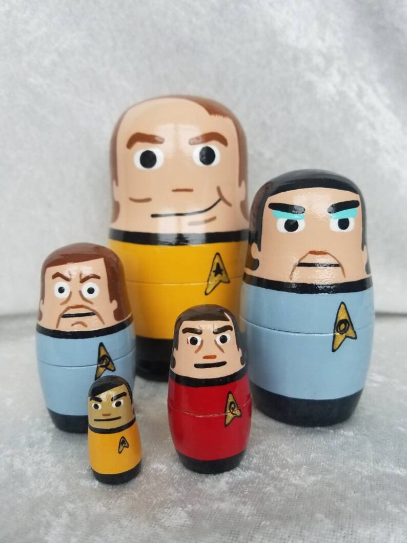 star trek nesting dolls