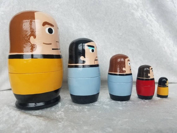 Star Trek Nesting Dolls Etsy