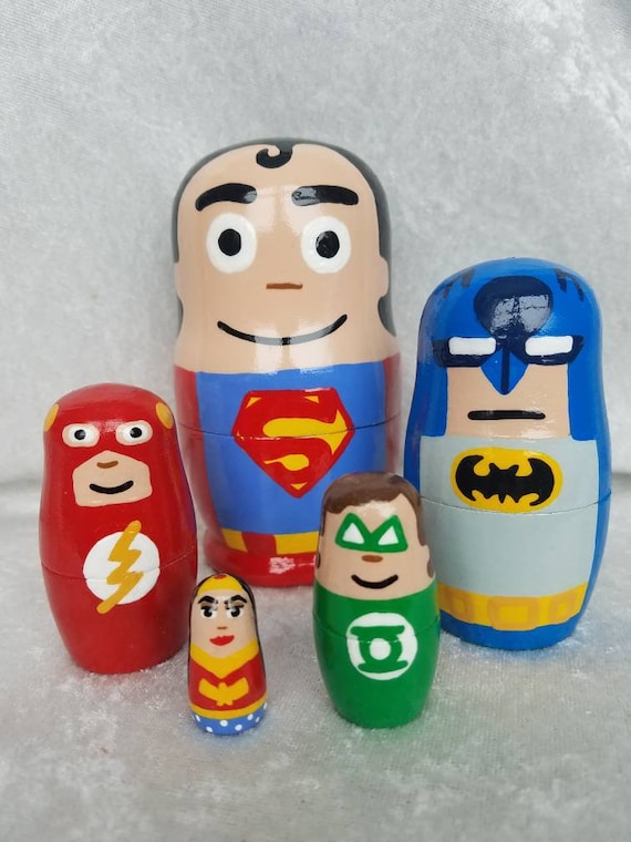 justice league nesting dolls
