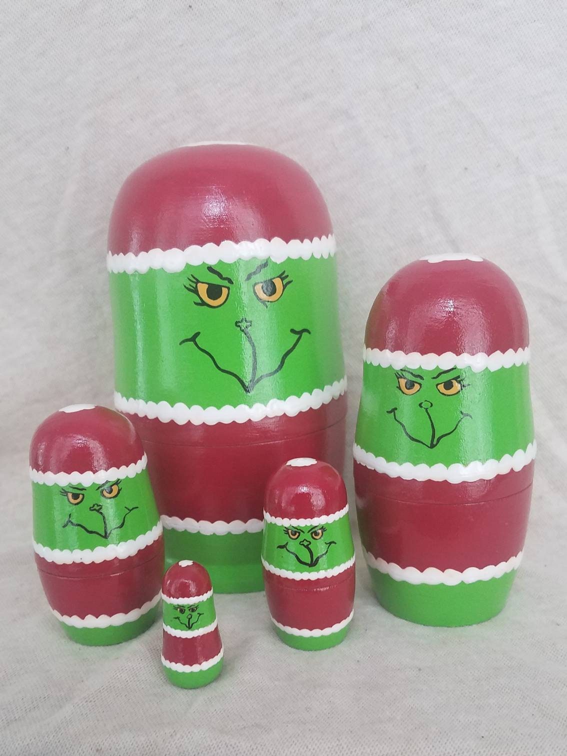 grinch nesting dolls