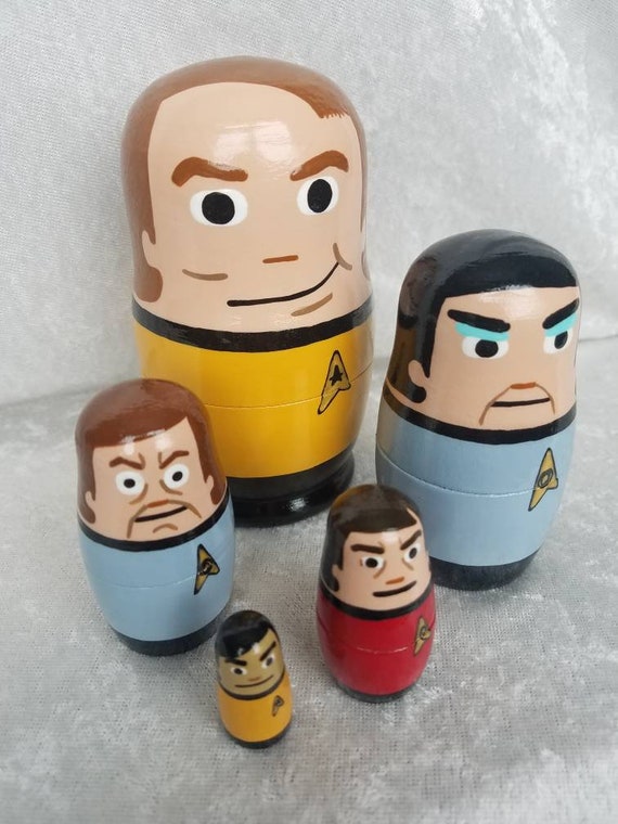 star trek nesting dolls