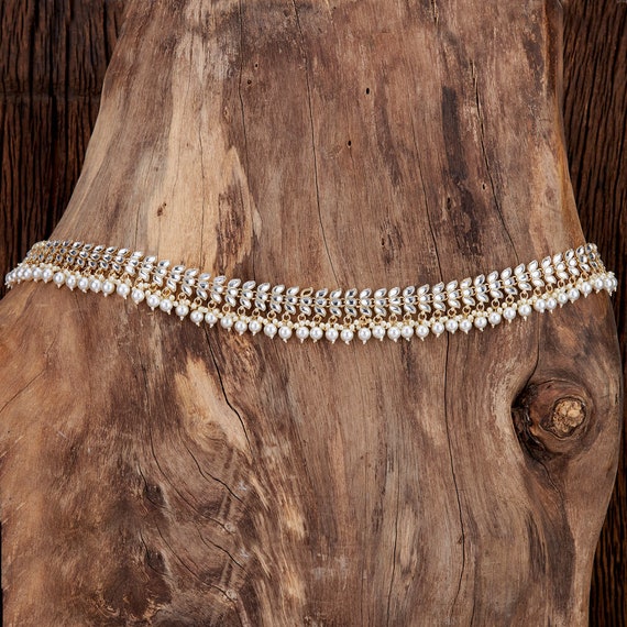  VAMA Silver Vaddanam Sontada Kamarpatta Saree Belt