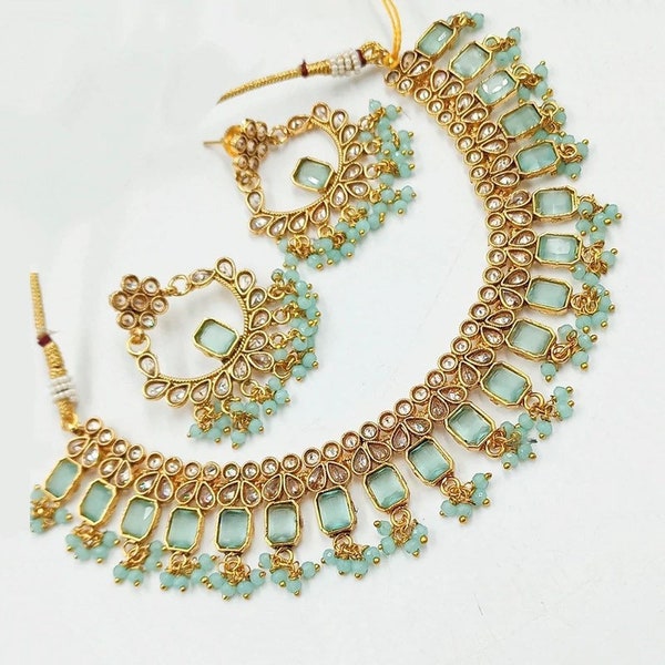 Indian Jewelry Set Etsy