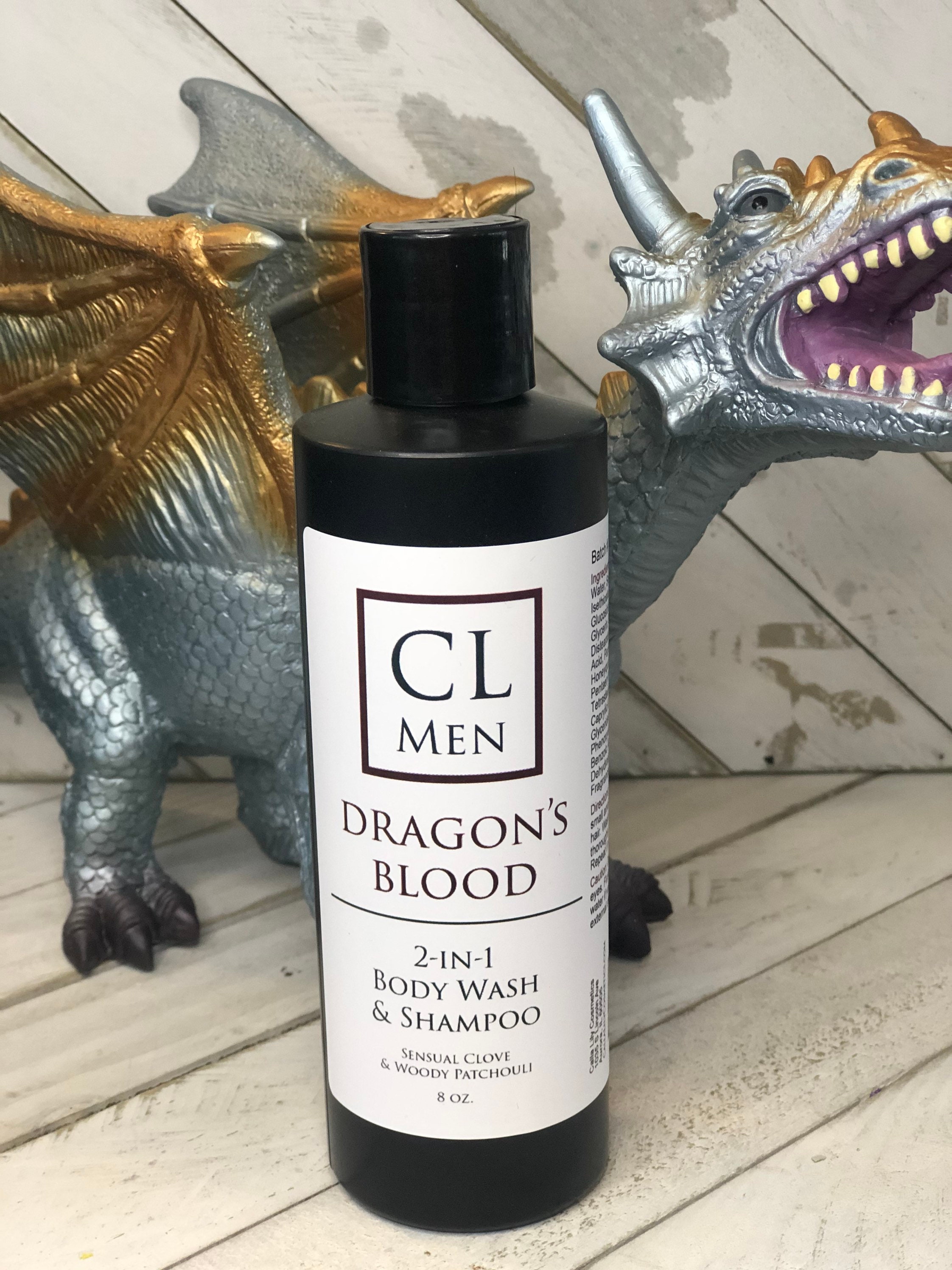 Dragons Blood 2 in 1 Shampoo and Body Wash 8 Oz Etsy