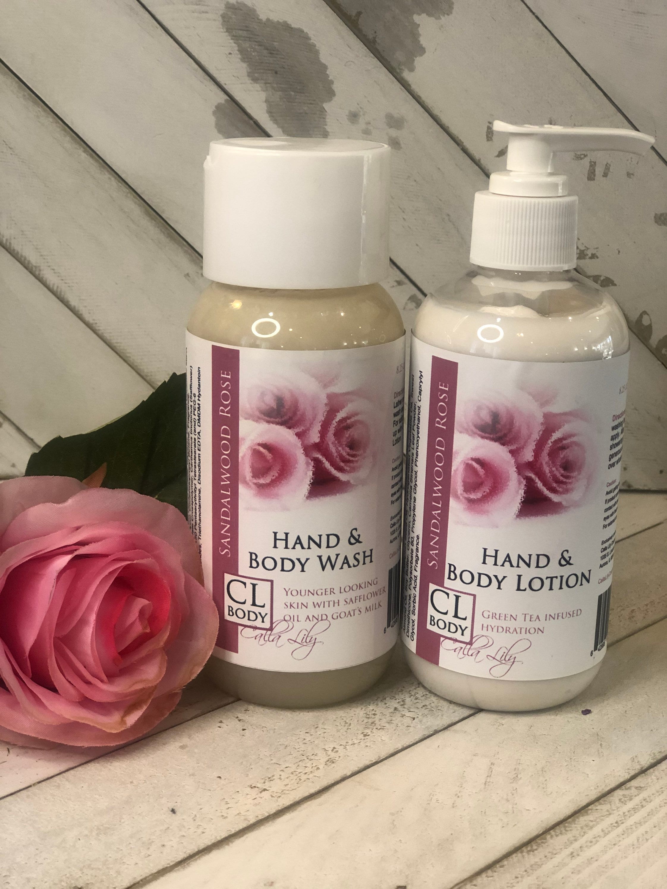 Sandalwood Rose Body Wash Etsy