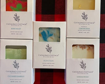 Soap Gift Pack, 5 soap gift, Natural Soaps