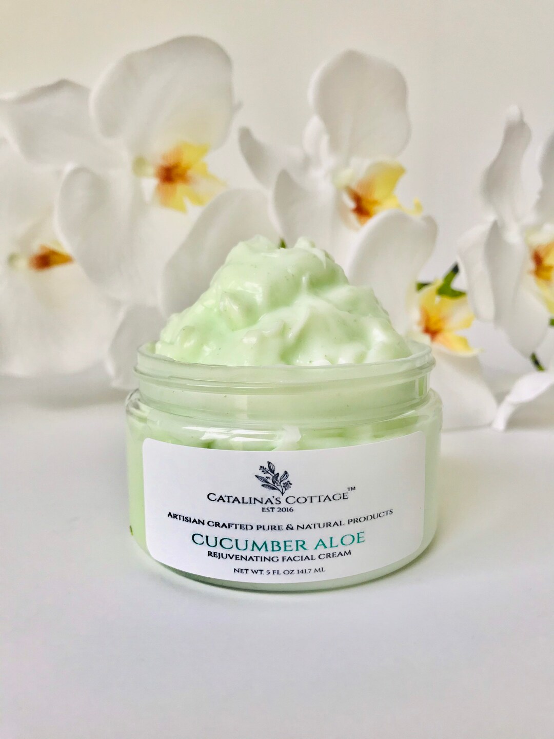 Cucumber Face Cream, Creamy Face Cream Etsy UK