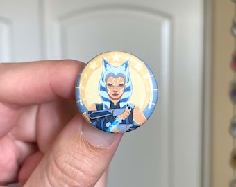 Siege Ahsoka 1" Pinback Button