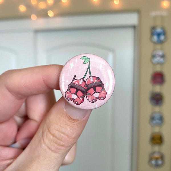 Fox Cherry Trooper 1" Pinback Button