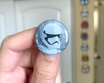 Stormtrooper 1" Pinback Button