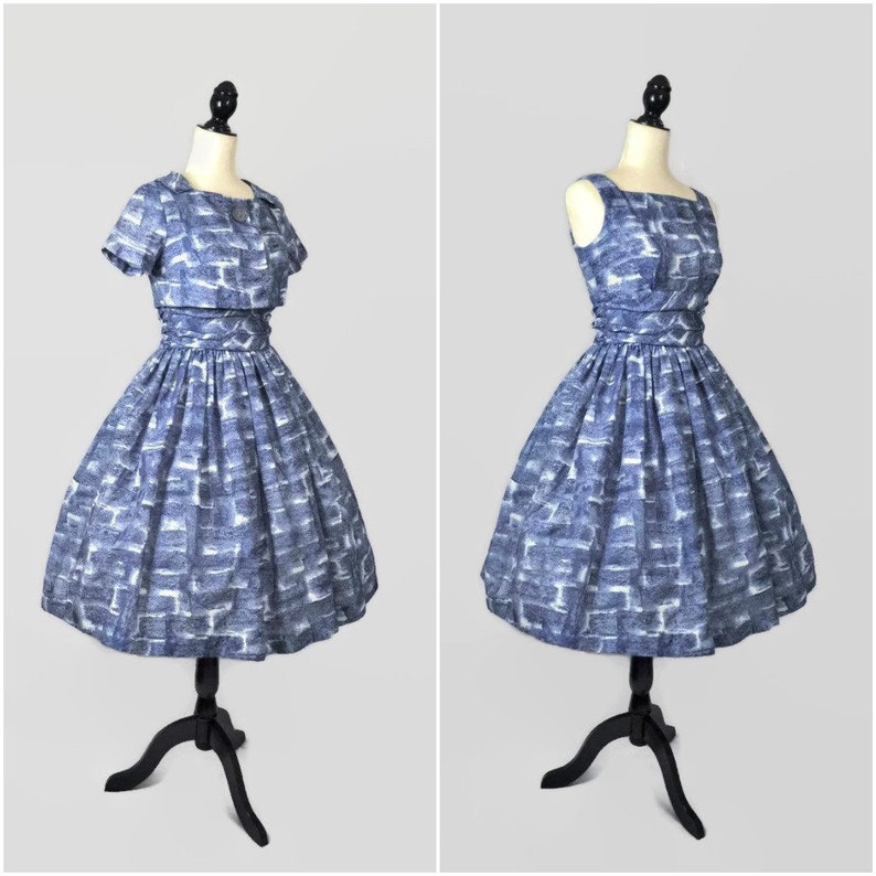 Vintage 50s Day Dress