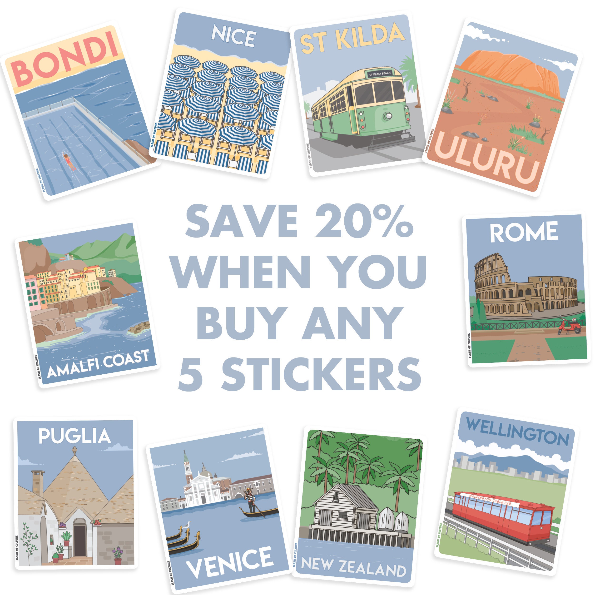 Sticker collection bulk collection Sticker sets Etsy