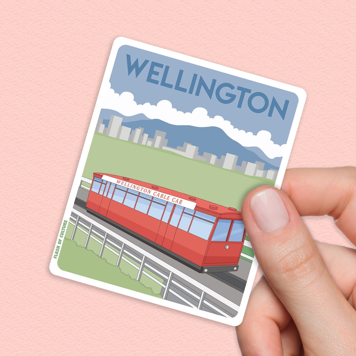 Wellington sticker New Zealand Stickers Wellington New Etsy