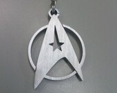 Star Trek command division - Aluminum key ring