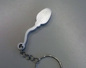 Aluminium Sperma, lustiger Schlüsselbund, schönes Geschenk