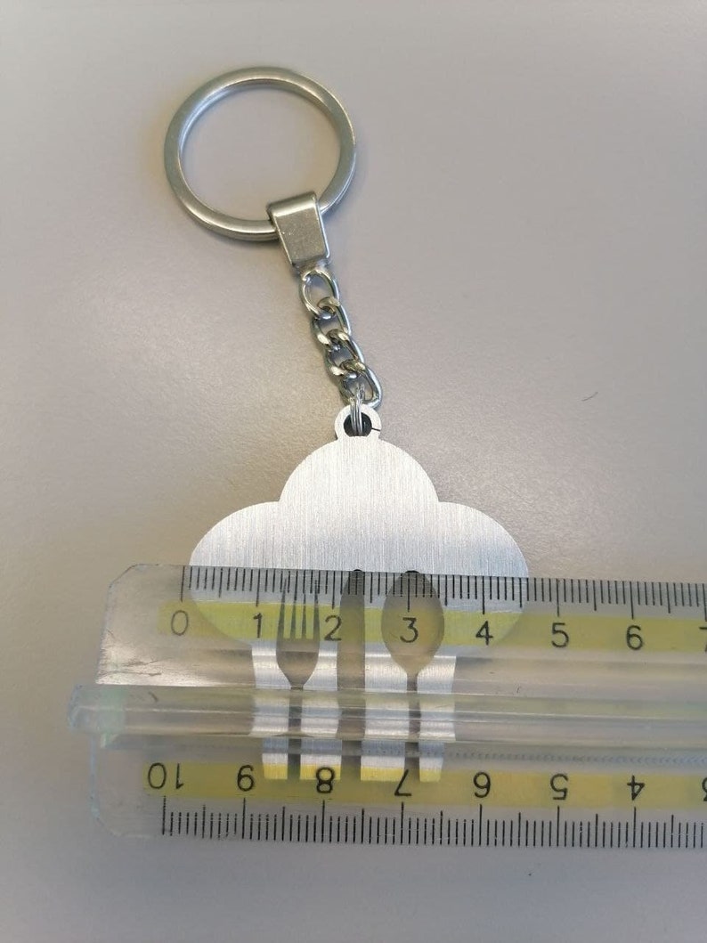 Chef Hat, Kitchen, Restaurant, Catering, Aluminum Keychain - Etsy