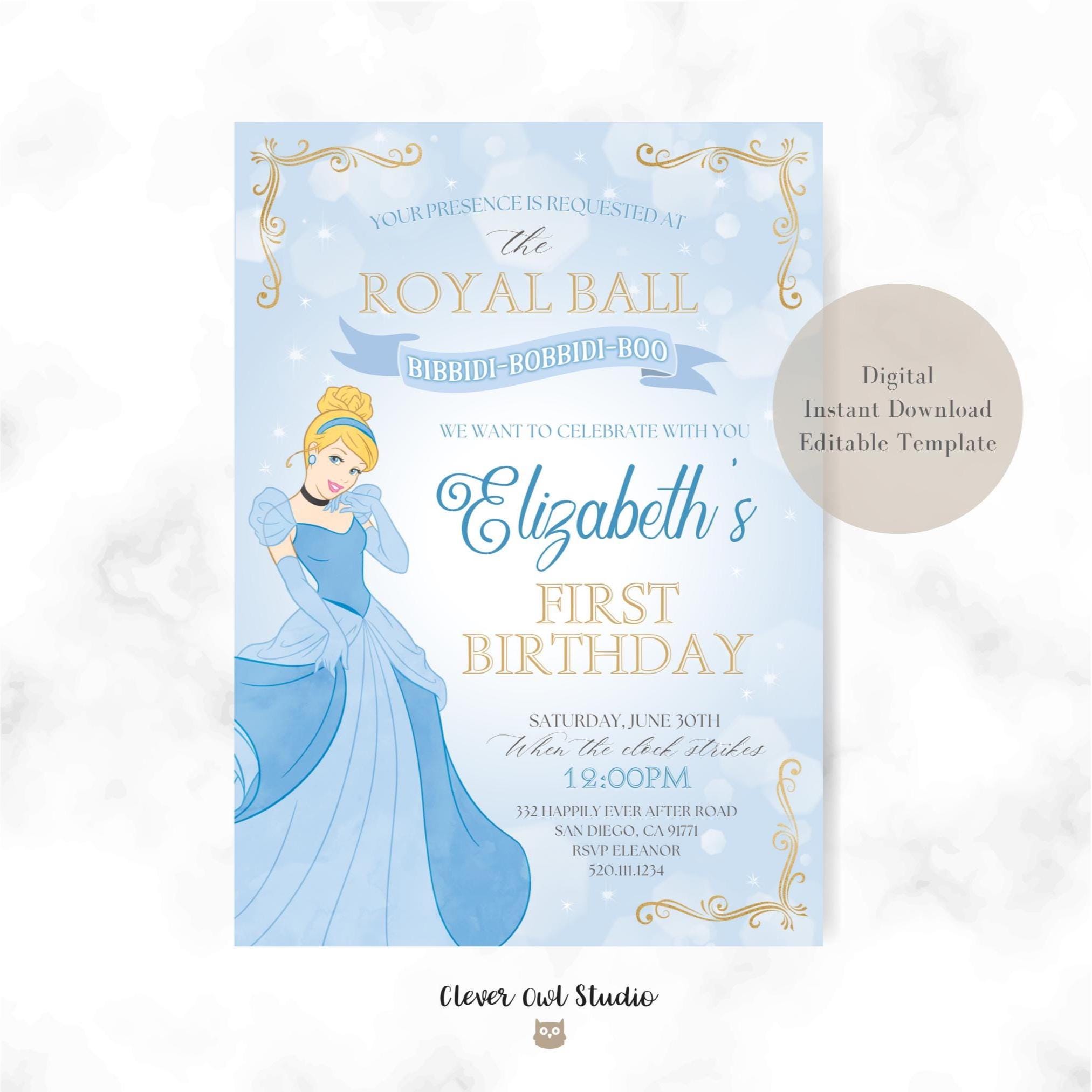 Cinderella: Free Printable Invitations, Party Printables And Images. - Oh My Fiesta! In Lish - Foto 11