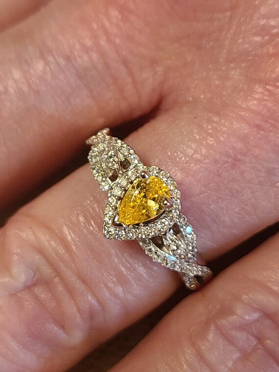 Gatsby 18k Yellow Gold Plated Panther Ring w White Sapphire /& Emerald Quartz Gemstones Ring Size 8