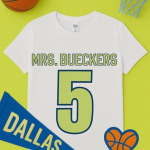 Koszulka unisex Mrs. Bueckers | Koszulka Paige Bueckers | Koszulka do koszykówki damska | Paige Buckets | Zawodniczka koszykówki | WNBA | Fani sportu | Koszulka nr 5
