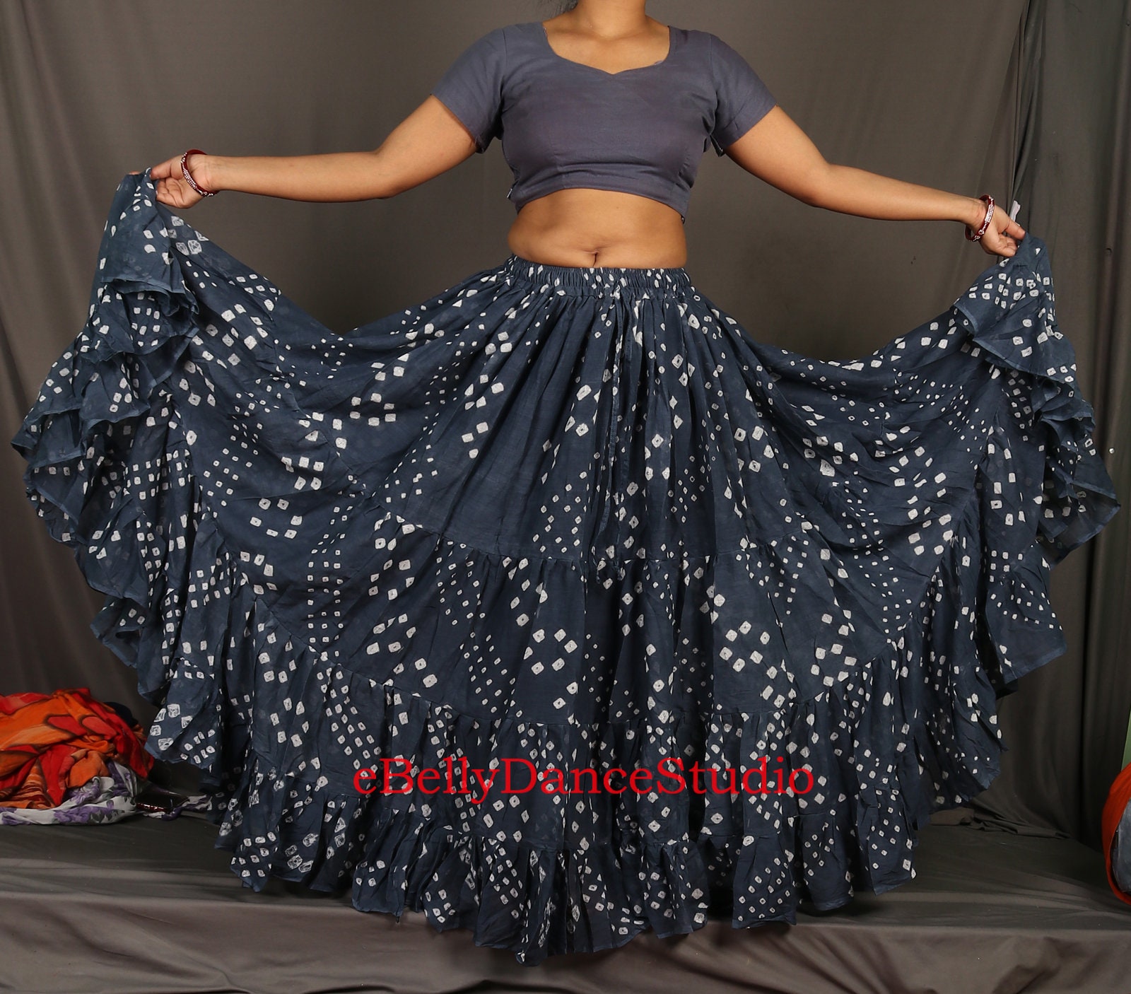 wholesale jaipuri bandhej skirt Bandhani long| Alibaba.com