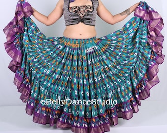 ベリーダンス ジプシースカート 25ヤード ats トライバルフュージョン 楽天市場】25ヤードジプシースカートホワイト＆エキゾチック柄