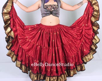 トライバルベリーダンススカート - 25ヤード＆35ヤード、ATS