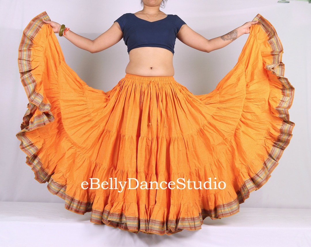 Padma Skirt/25 Yard Skirt/ats Skirt/gypsy Skirt/belly Dance Etsy