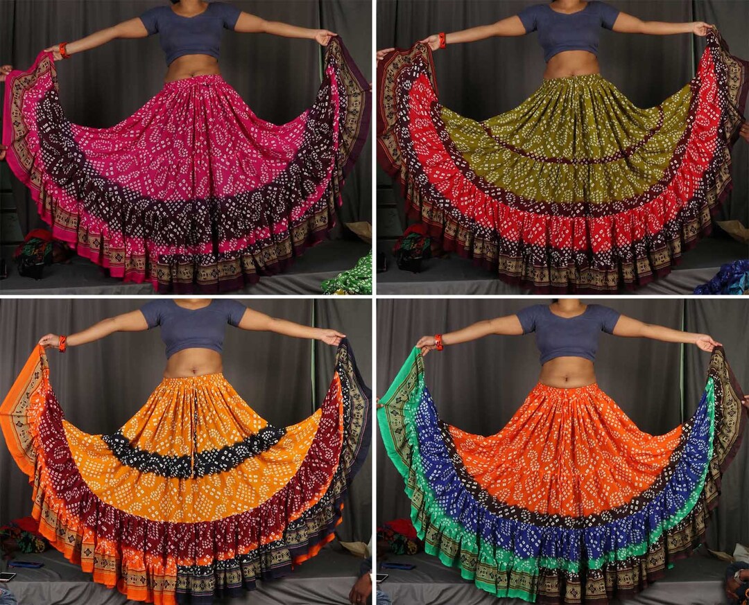 Women Skirt/jaipur Skirt/25 Yard Skirt/ats Gypsy Skirt/belly Dance