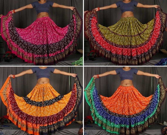 Jaipur Skirts new models 2024 | FASHIOLA.in