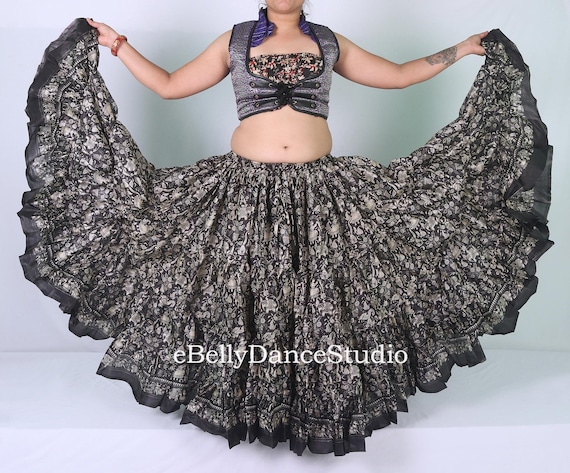 25 Yard Skirt/gypsy Skirt/tribal Skirt/belly Dance Skirt/4