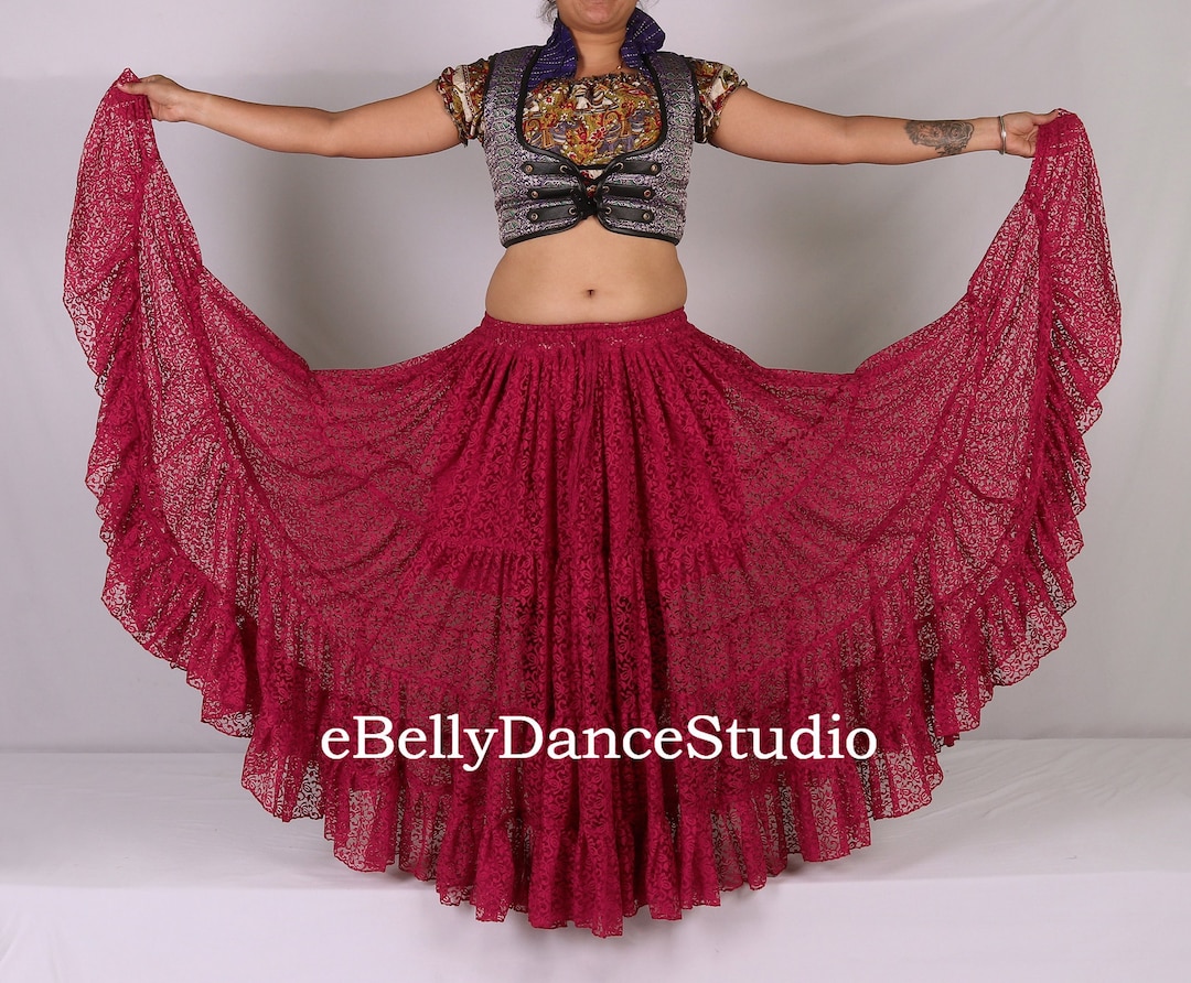 Women Skirt/25 Yard Skirt/25 Yard Lace Skirt/tribal Etsy