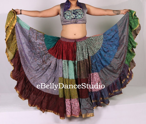 Gonna Foderata Di Danza Del Ventre Gialla - 35,90 - Foto 7