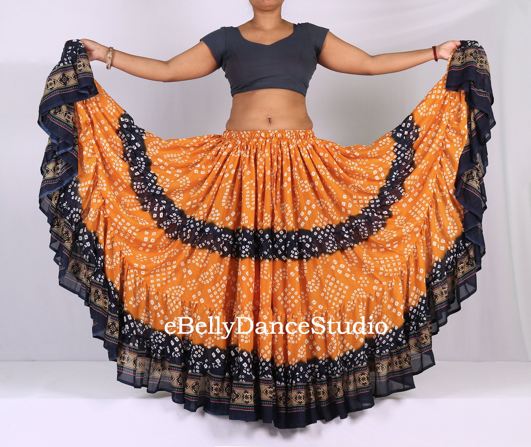 Jaipur Skirt/25 Yard Skirt/ats Skirt/gypsy Skirt/belly Dance