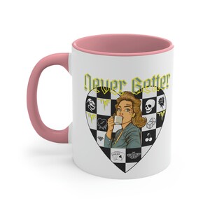 NEVER BETTER WICKED ~ Pop Art, Kaffeetasse, Rocker Girl, Feminist, Girl Power, Wicked, Wild Child, Rockabilly, Retro, Comic, Comic Girl, Y2k,