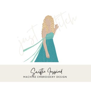 Eras Inspired Outfit Embroidery Design | Digital Download – 3 Sizes Included