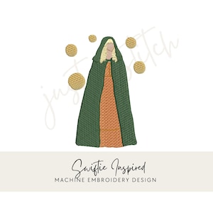 Eras Inspired Outfit Embroidery Design | Digital Download – 3 Sizes Included