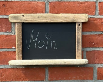 Driftwood board, driftwood board, blackboard, chalkboard, menu board, memoboard chalk