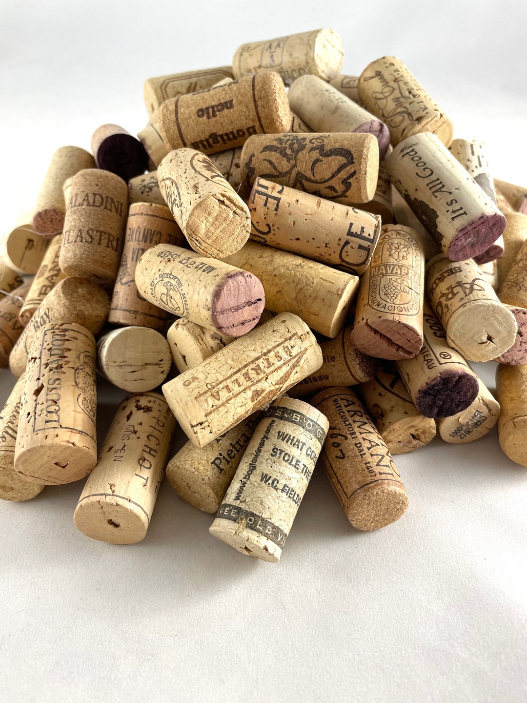 100 Wine Cork Craft School Supplies, Corks for Ornaments, Summer Camp